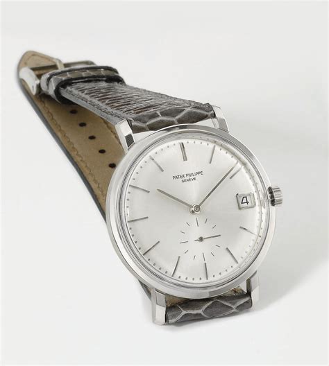 Patek Philippe, Ref. 3445 Fine White Gold Automatic With Date,